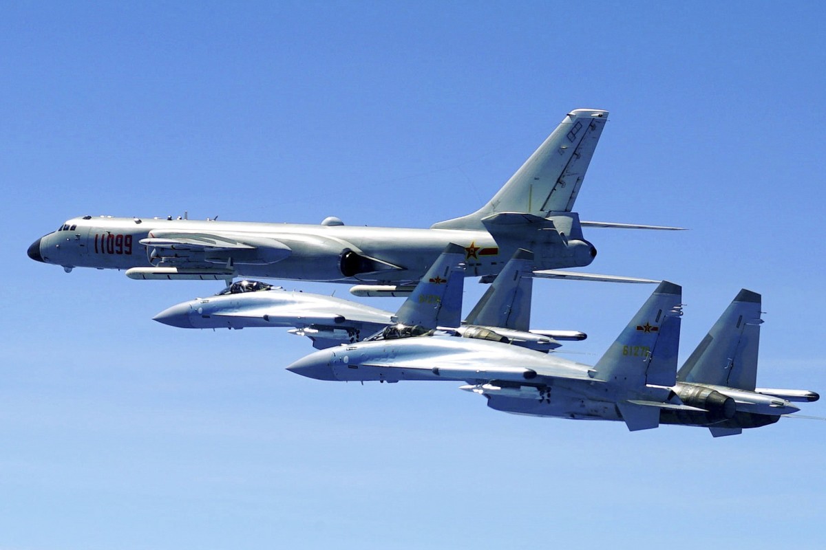 Beijing S Upgraded Su 35 Fighter Jets Put Through Paces Over South - 