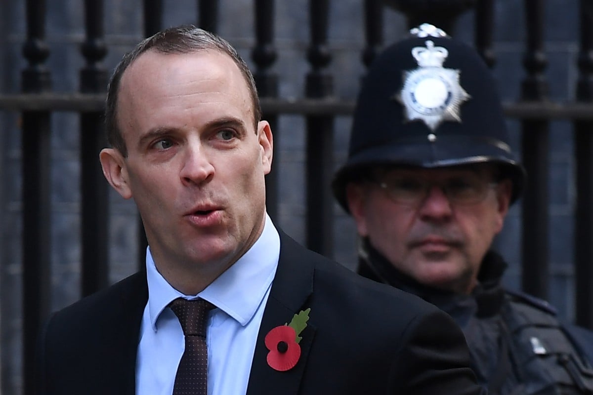 Dominic Raab, Secretario de Estado para Asuntos Exteriores y de la Commonwealth del Reino Unido de Gran Bretaña e Irlanda del Norte
