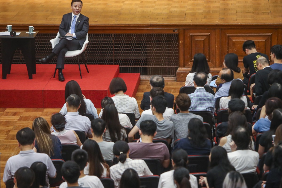 University Of Hong Kong President Zhang Xiang Calls For - 