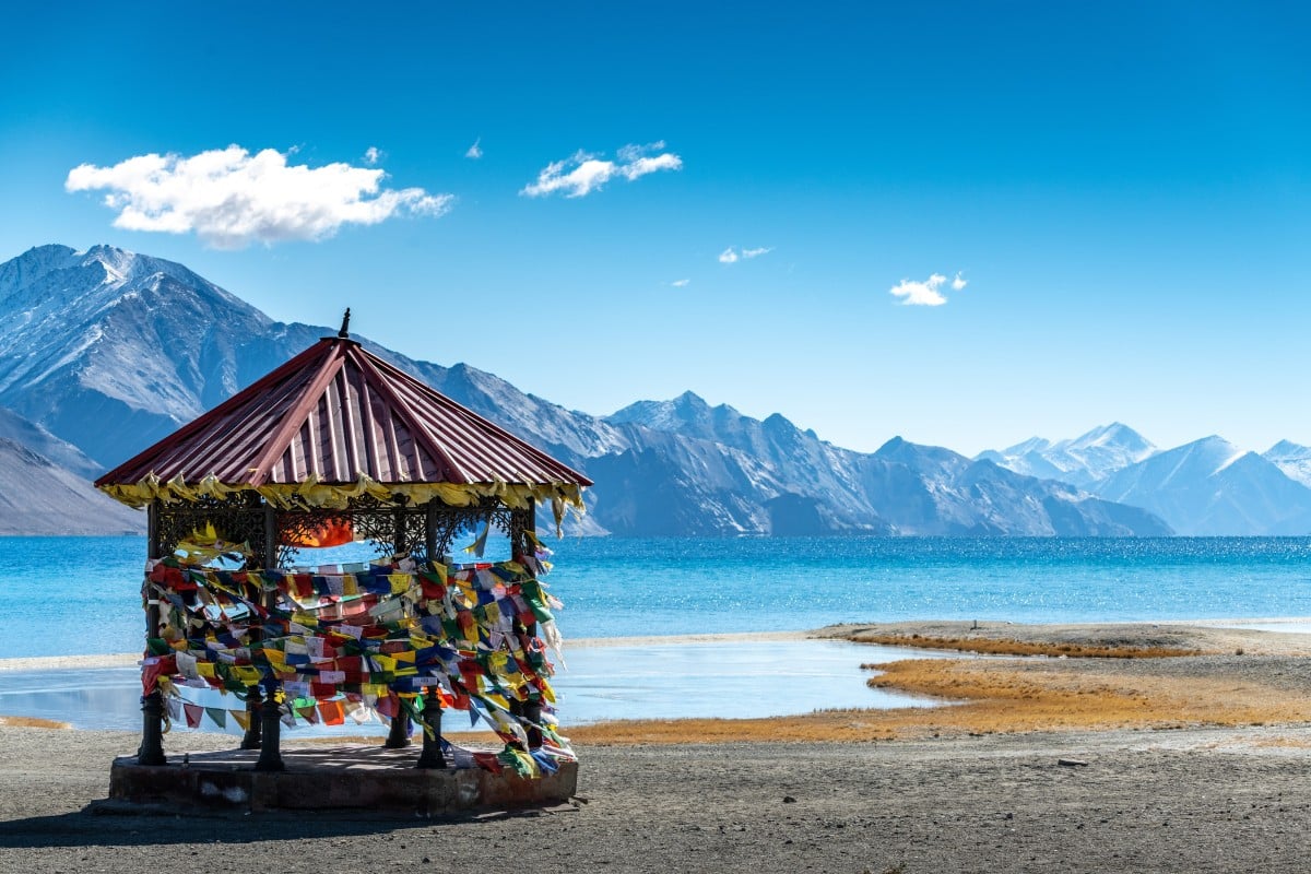 Pangong Tso, the highest salt lake in India. Photo: Shutterstock