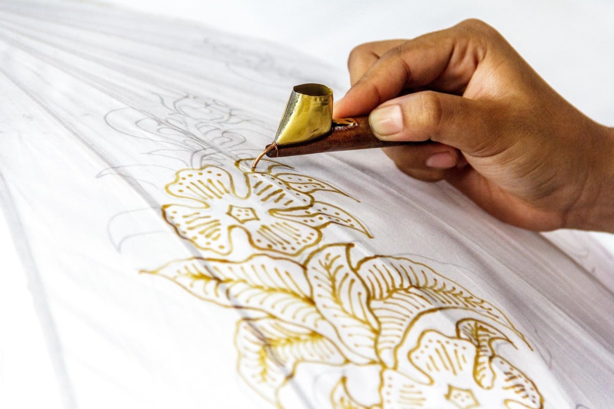 Modern  batik  Malaysian fashion  designer s simple   Modern  batik  Malaysian fashion  designer s simple