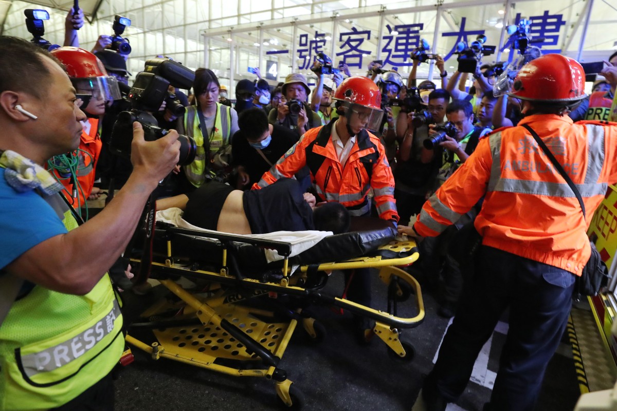 Hong Kong Airport Protest How A Terrifying Night Unfolded - 