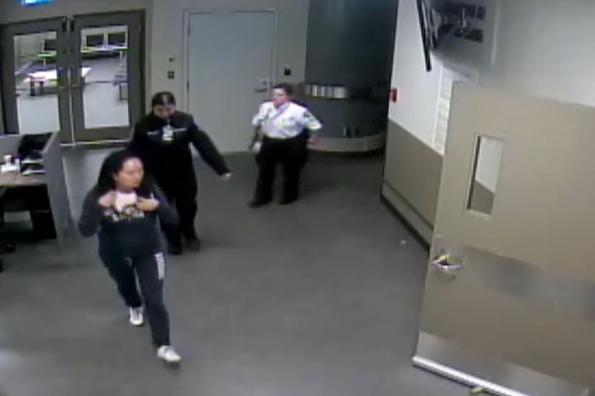 Video footage showing the arrest of Huawei executive Meng Wanzhou at Vancouver International Airport is part of a court-ordered release of information on the extradition case. Photo: Handout