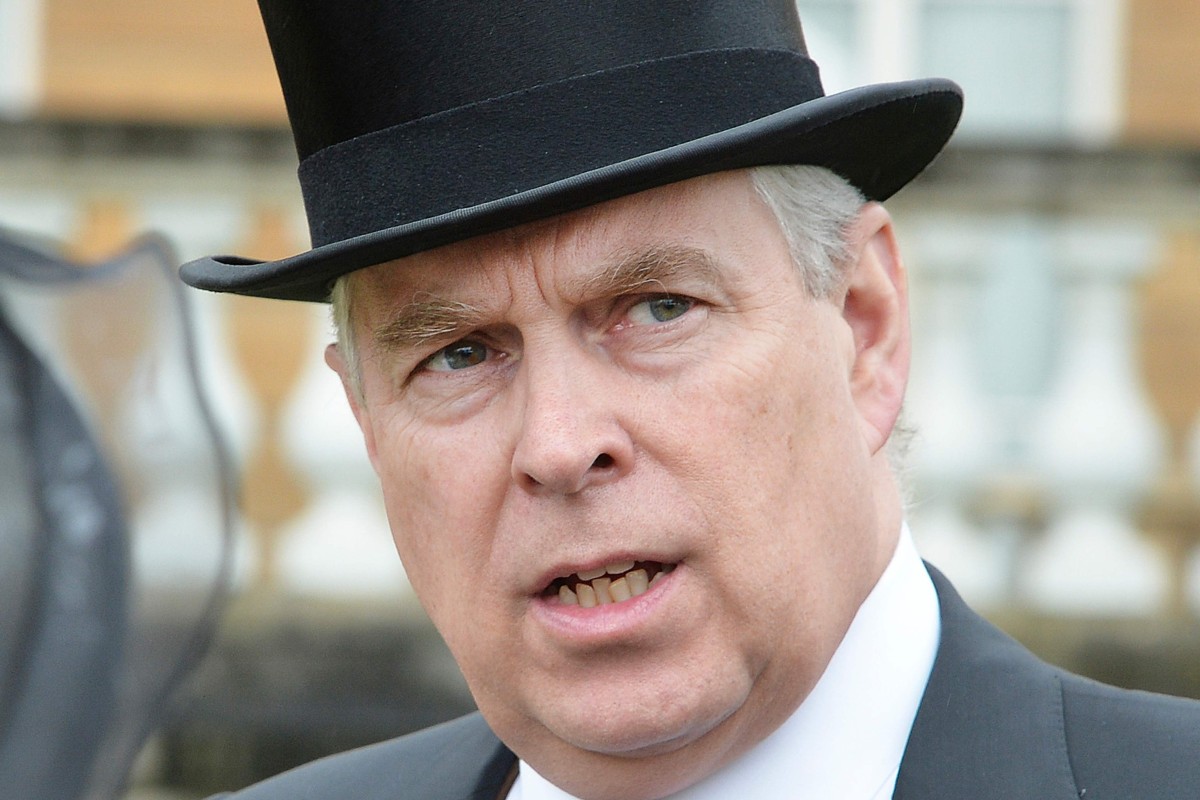 Prince Andrew seen getting foot massage from young woman ...