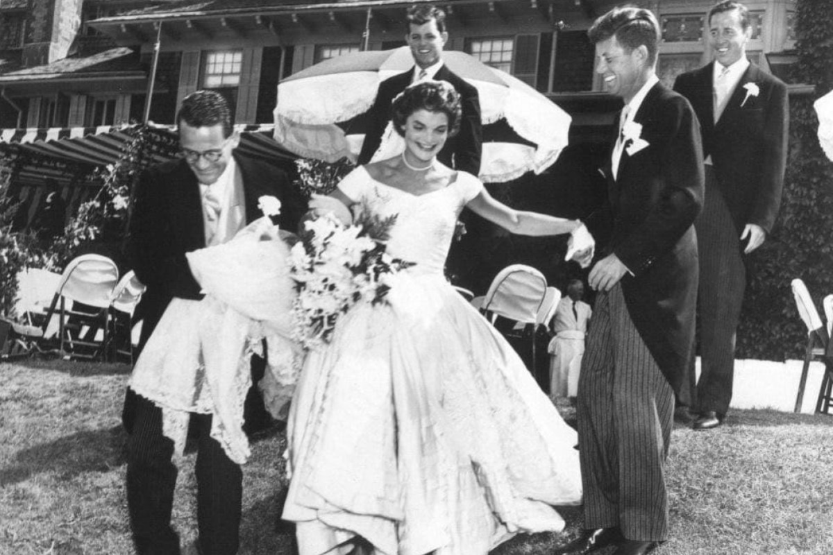 Jackie kennedy wedding dress destroyed Clearance