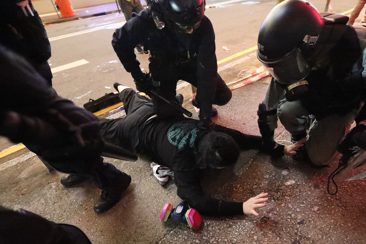 The force have toughened their approach to arrests in recent weeks, according to observers and a police insider. Photo: Felix Wong