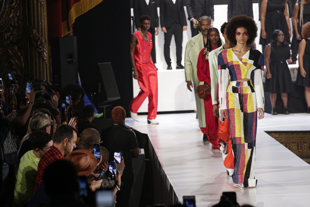 New York Fashion Week Pyer Moss Stirring Sister Offers Masterful Celebration Of Black Culture South China Morning Post