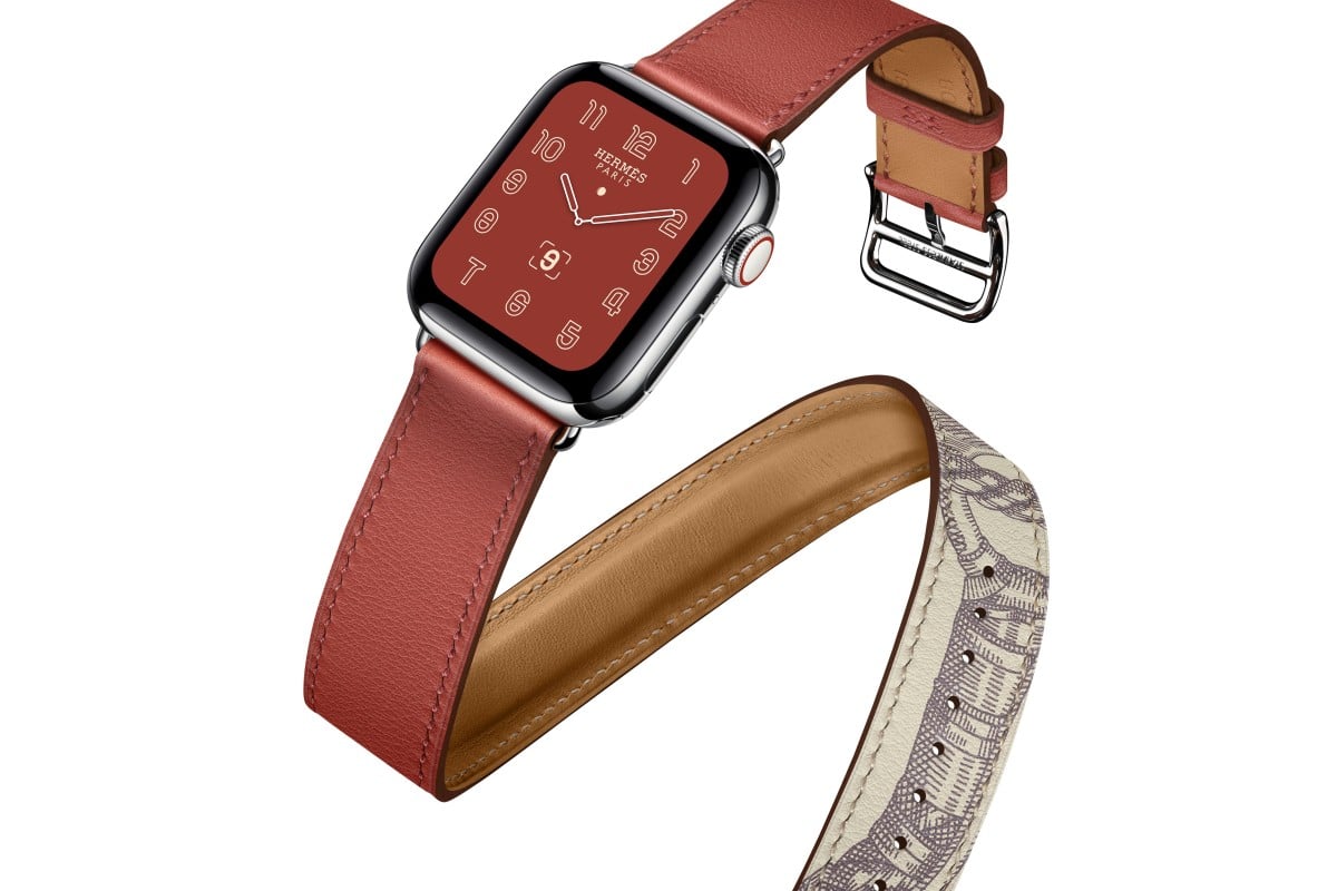 hermes double band apple watch