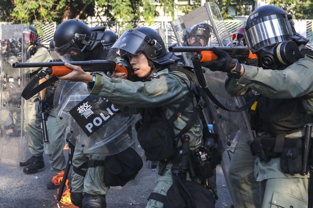 Police had to respond to trouble in 13 different parts of the city on Tuesday. Photo: Xiaomei Chen