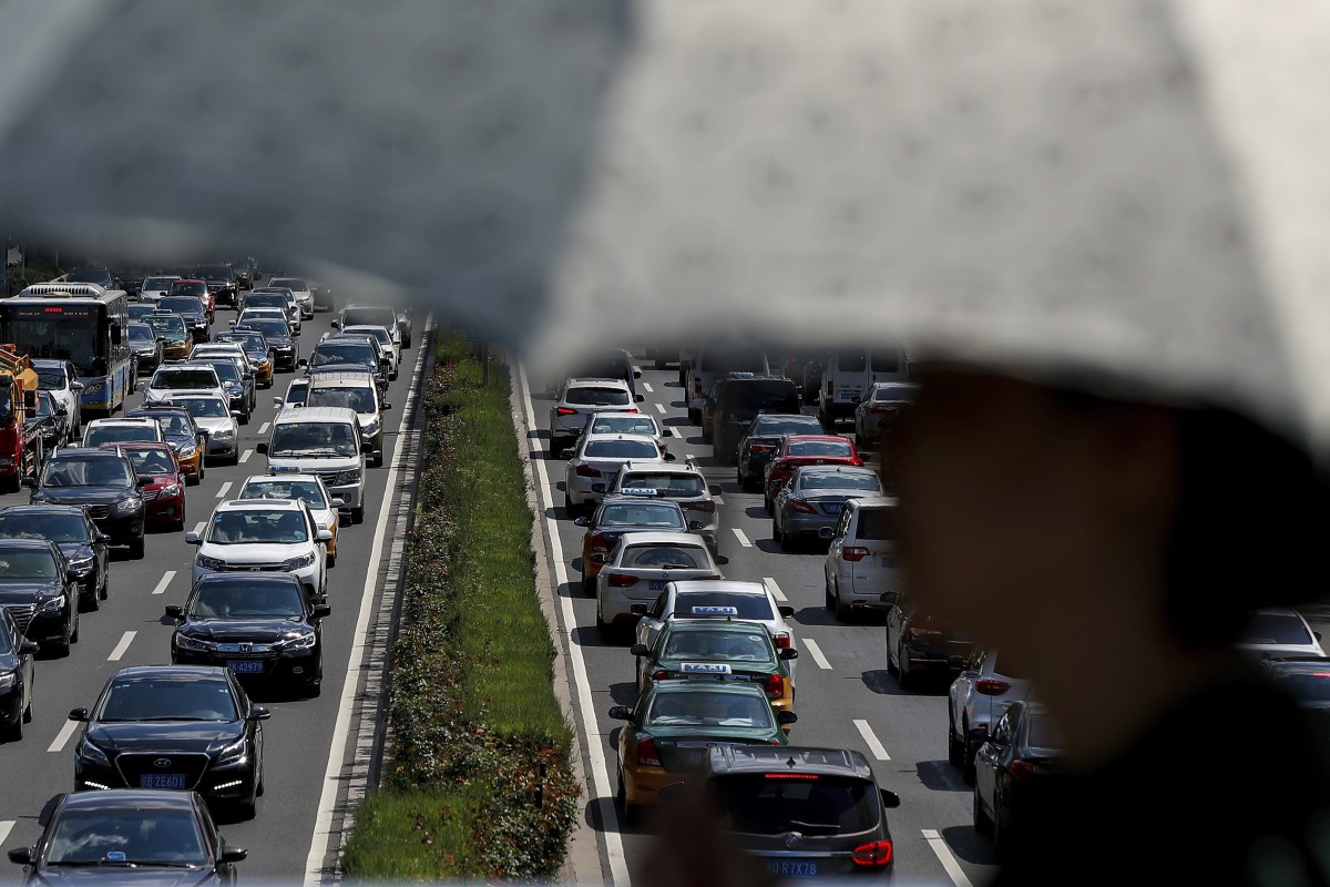 China’s car sales have fallen for 14 of the past 15 months. Photo: AP Photo