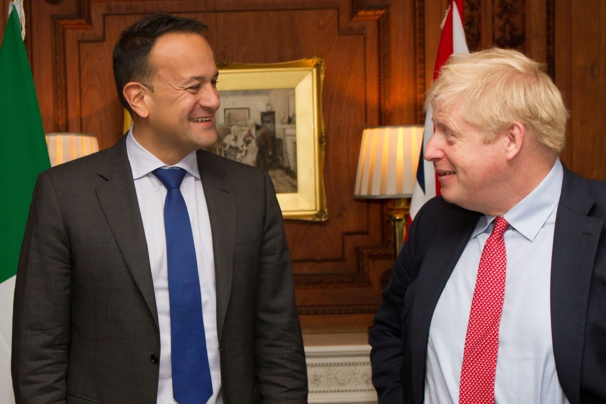 Boris Johnson And Irish Pm Leo Varadkar See Pathway To Brexit Deal After Very Positive Meeting South China Morning Post