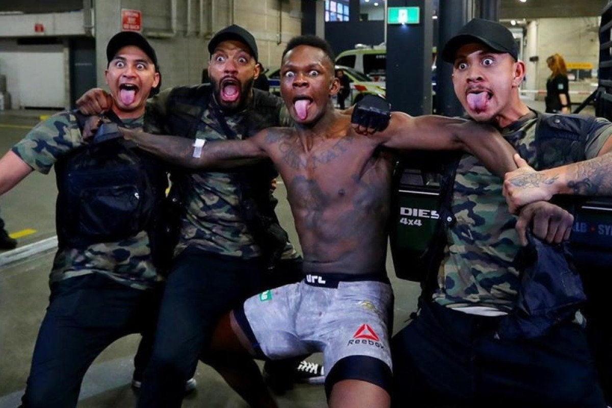 israel adesanya shorts