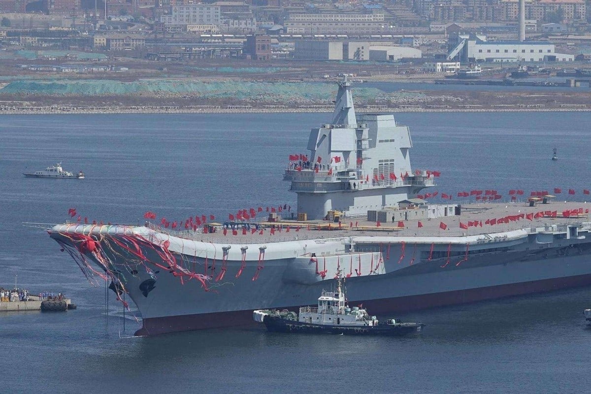 China S Type 001a Aircraft Carrier Sets Off On Latest Sea Trial As Navy Prepares To Commission Ship Within Months Chindia Alert You Ll Be Living In Their World Very Soon