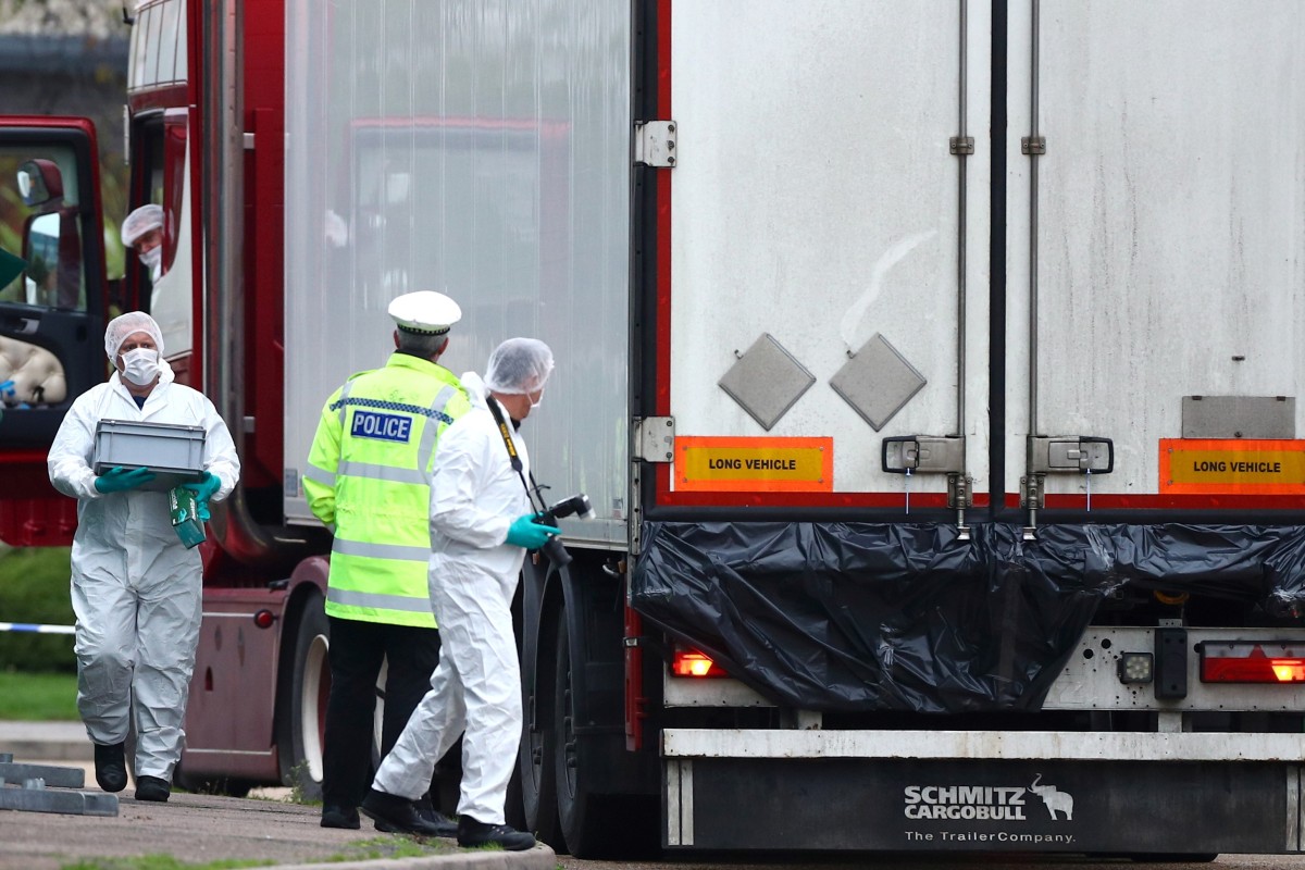 British Police Confirm 39 Essex Truck Victims Were All Chinese Nationals As Human Trafficking Probe Begins South China Morning Post