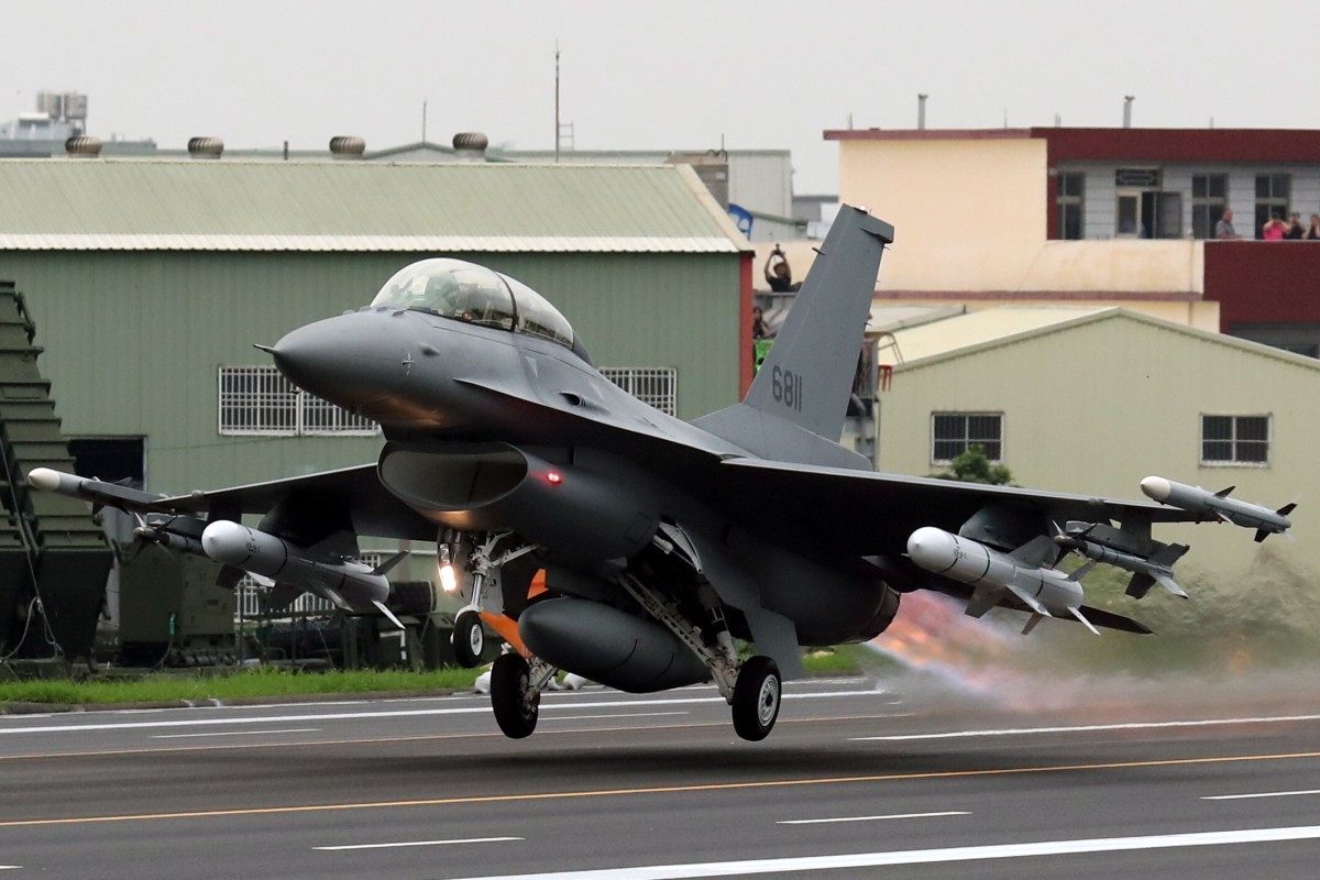 Taiwan S Parliament Approves Us 8 2bn Funding To Buy 66 Us F 16v Warplanes South China Morning Post