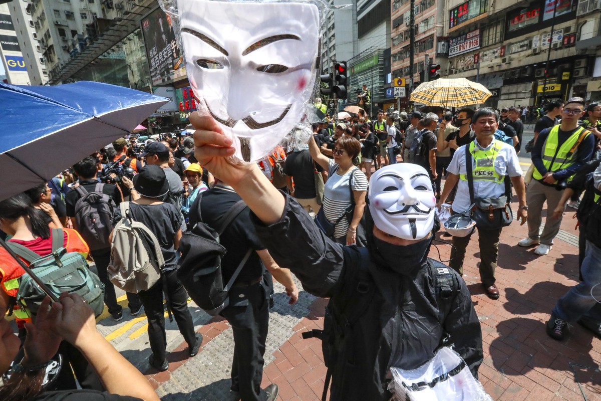 Hong Kong Mask Law Enacted To Save As Many Young People As