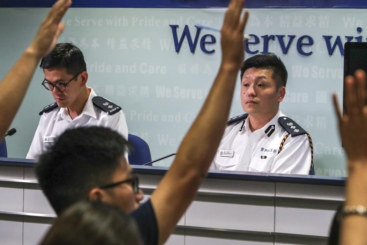 Hong Kong Police Make ‘displeasure Over Journalists Behaviour Known