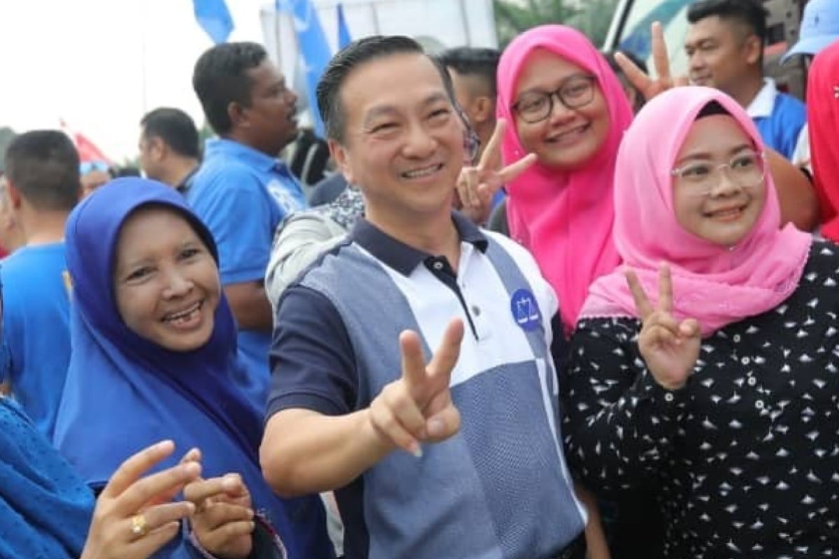 Wee Jeck Seng, a member of the Malaysian Chinese Association, won the seat of Tanjung Piai in Johor. Photo: Facebook