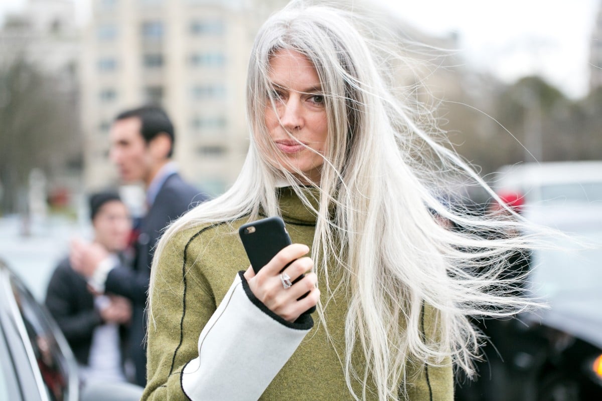 Granny Chic Why Going Grey May Have A Silver Lining South China