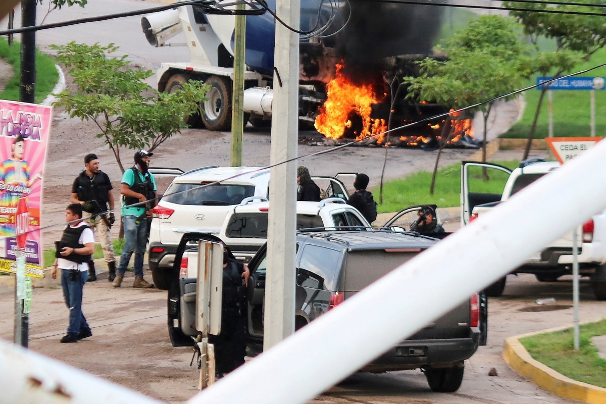 At Least 20 Killed In Mexican Drug Cartel Gun Battles Near Us Border South China Morning Post