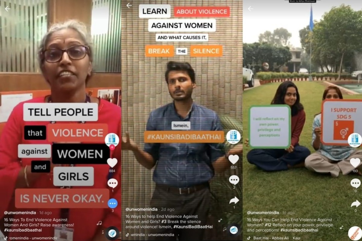 Tiktok Teams Up With Un Women To Raise Awareness About Violence Against Women In India South China Morning Post