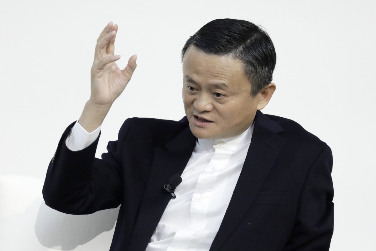 Jack Ma told the conference the world was “entering a period of great change and the Chinese economy is facing huge adjustment”. Photo: Bloomberg