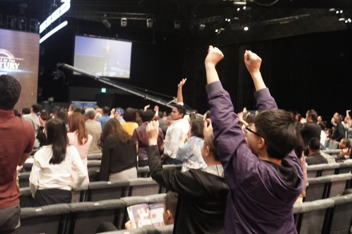 The Masters of the Century seminar, held in Singapore in October, was the equivalent of a Coachella festival for celebrity motivational speakers. Photo: Facebook