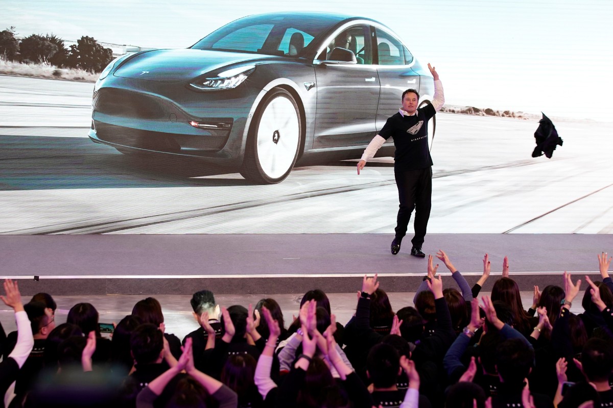 Elon Musk Launches Tesla Suv Programme In China With Nsfw Dad Dance South China Morning Post