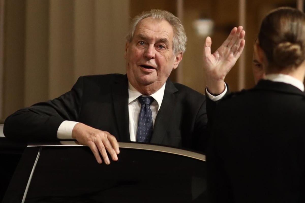 Czech Republic President Milos Zeman has voiced disappointment over China’s lack of investment in the country. Photo: AFP