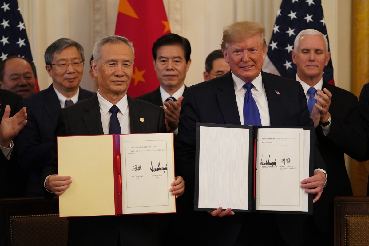 Donald Trump Says He And China S Xi Jinping Love Each Other Phase Two Trade Talks To Start Very Shortly South China Morning Post