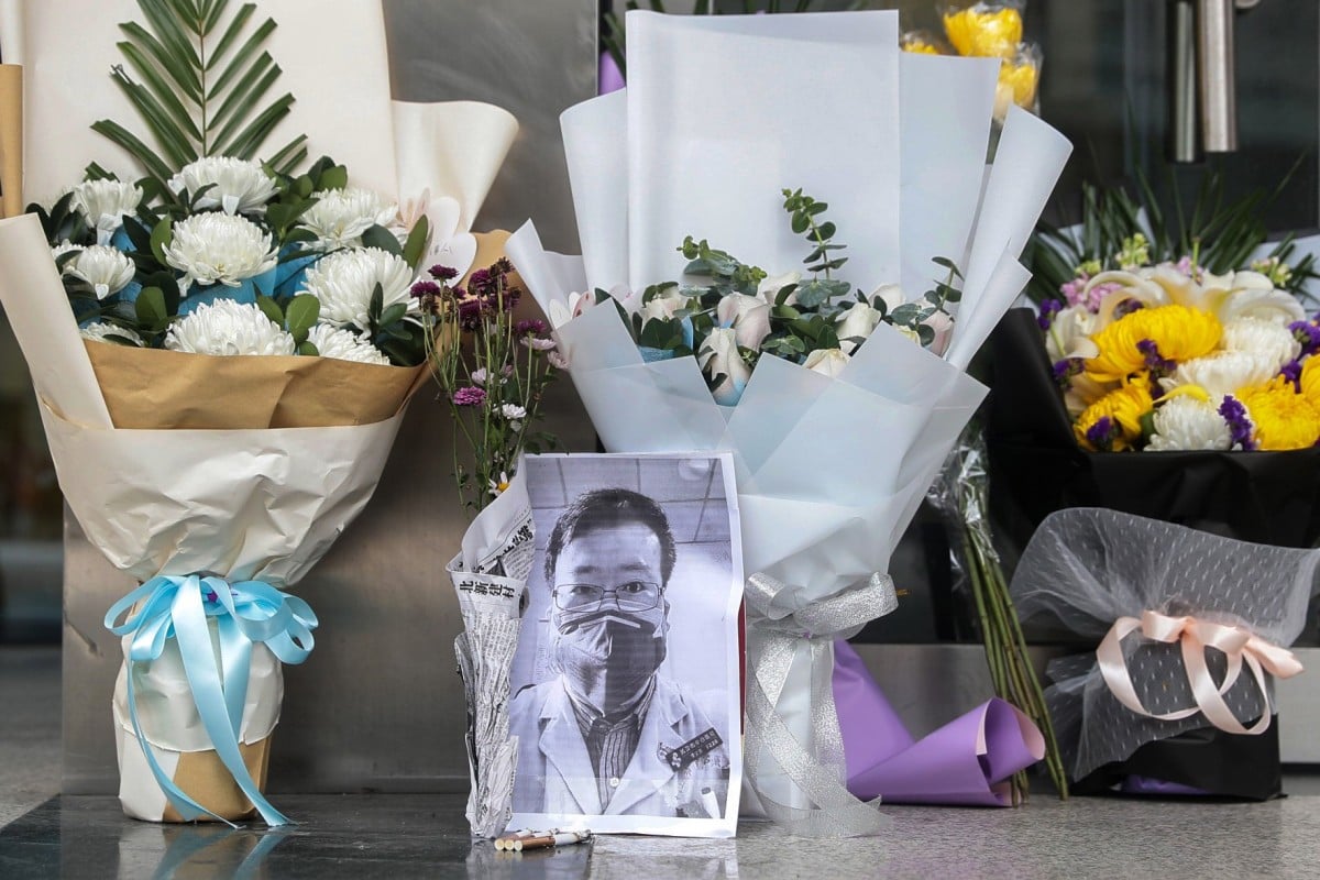 Dr Li Wenliang died in the early hours of Friday morning. Photo: EPA-EFE