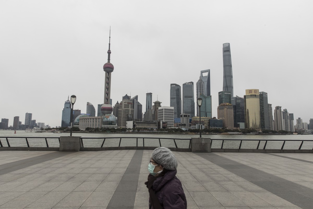 China’s economic growth may drop to 5 per cent or lower because of the outbreak, according to a government economist. Photo: Bloomberg
