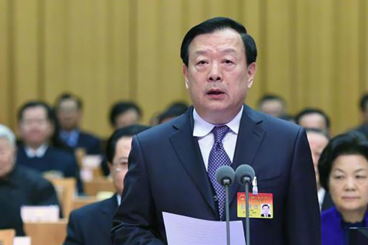 Xia Baolong, the new director of China’s Hong Kong and Macau Affairs Office. Photo: Weibo