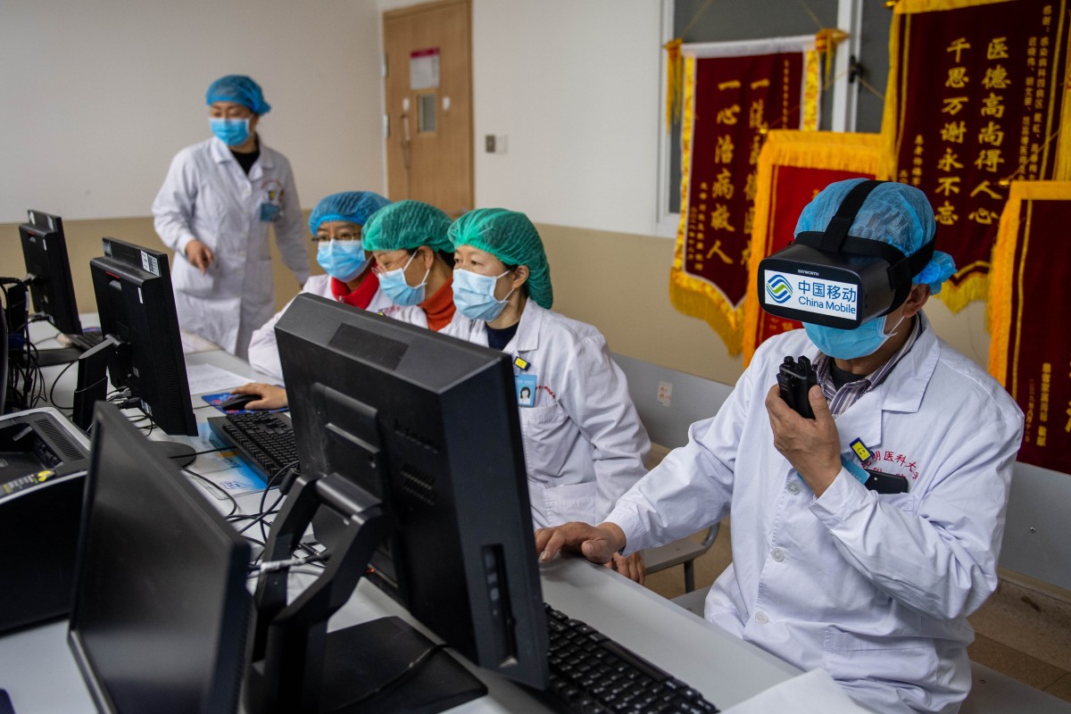 A Chinese woman who contracted Covid-19 experienced a rapid recovery after being treated with stem cells. Photo: Xinhua