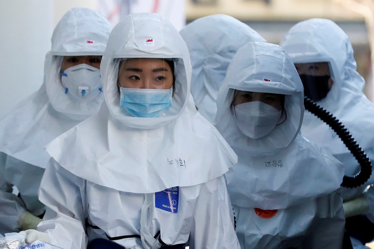Coronavirus: South Korea declares hard-hit areas 'disaster zones ...