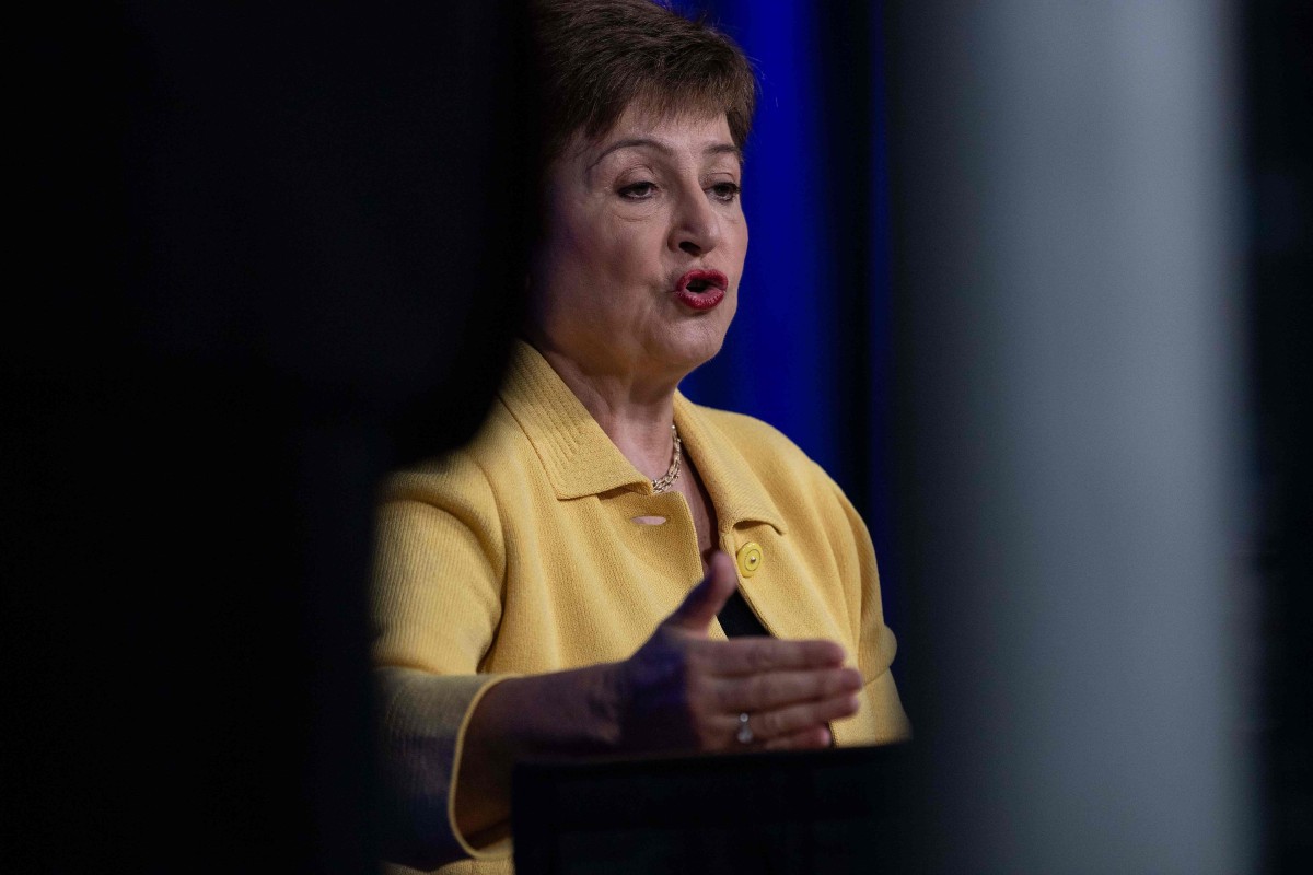 IMF Managing Director Kristalina Georgieva. Photo: AFP