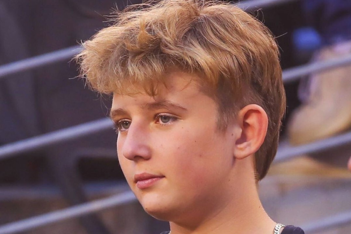 5 Things To Know About Sneakerhead Addict Barron Trump The Super Tall Son Of Melania And Us President Donald Trump South China Morning Post