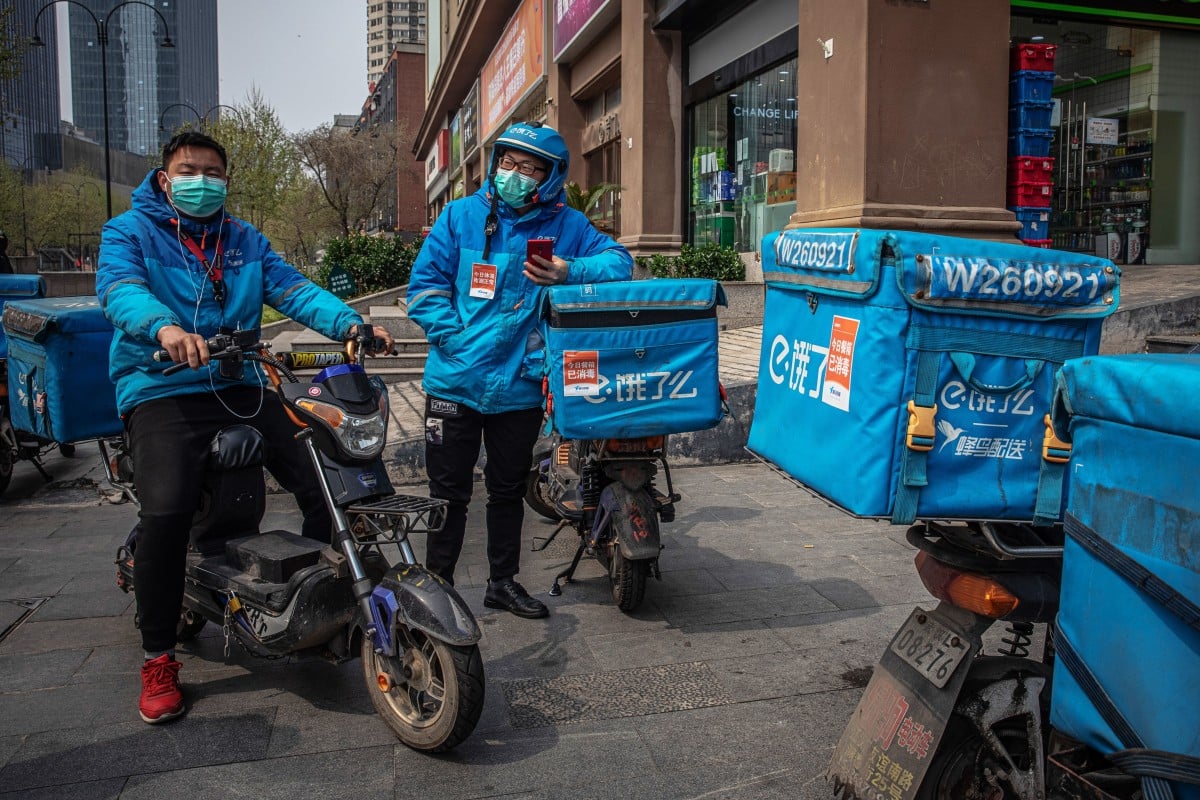 Coronavirus How China S Army Of Food Delivery Drivers Helped Keep Country Going During Outbreak Chindia Alert You Ll Be Living In Their World Very Soon
