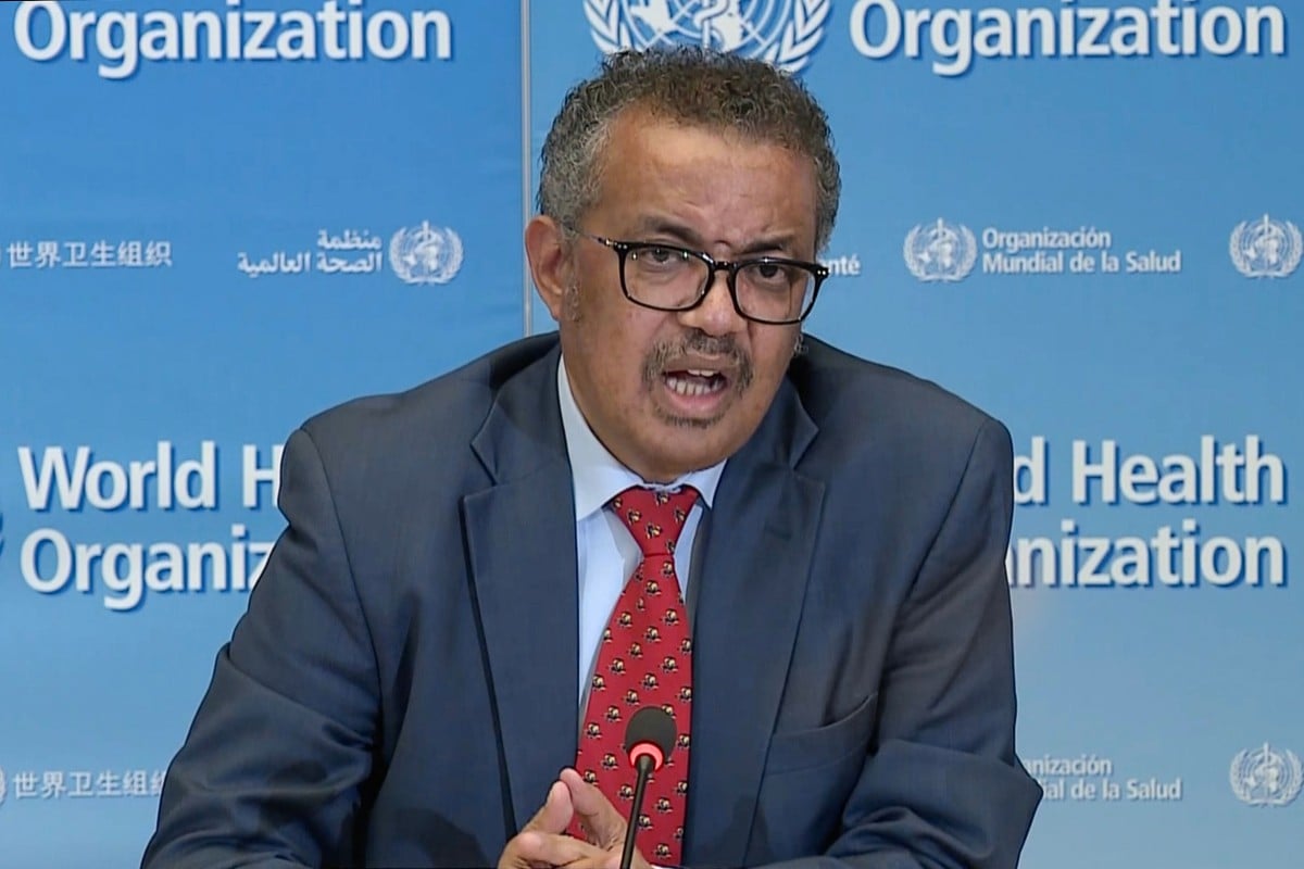 World Health Organisation chief Tedros Adhanom Ghebreyesus. Photo: AFP