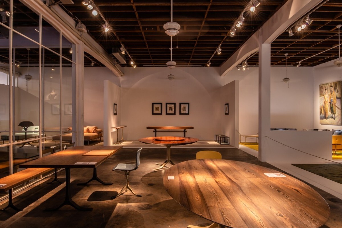 Furniture by P. Tendercool at the studio’s showroom in Bangkok, Thailand. Photo: P. Tendercool