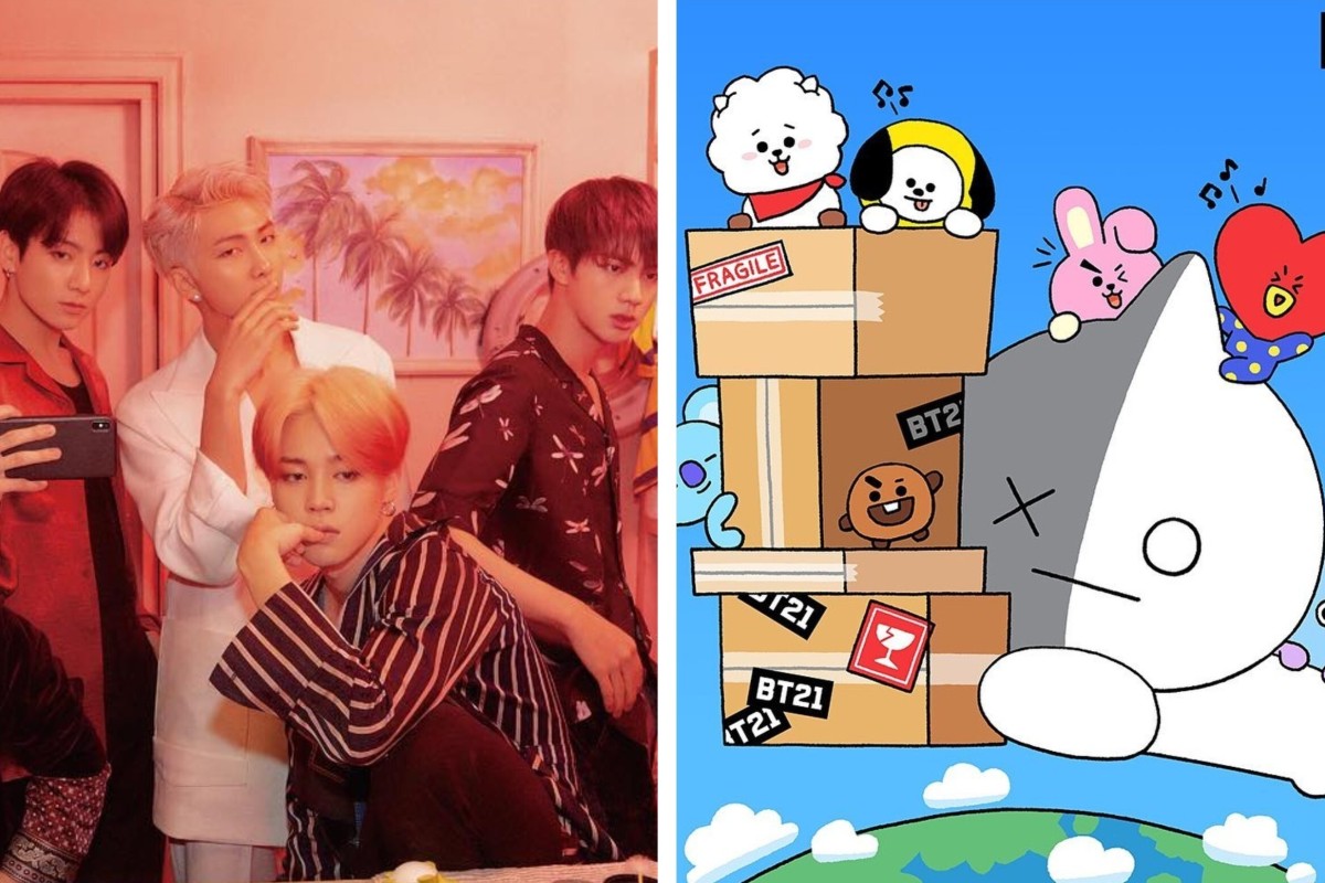 Bts Used Their Cute Bt21 Characters To Invade Facebook Messenger With  Covert K-Pop Branding – Are Animated Stickers The Future Of Music? | South  China Morning Post
