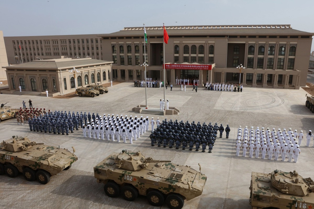 China opened its base in Djibouti, its first overseas, in 2017. Photo: AFP