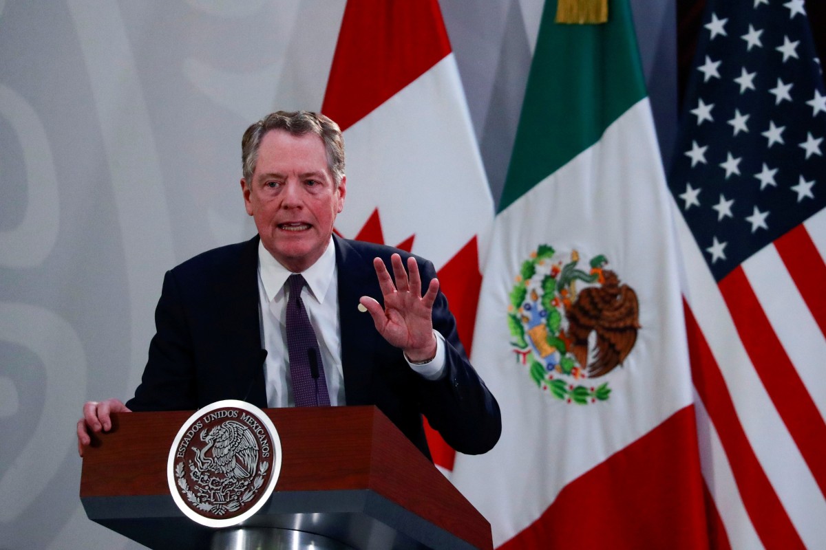 US Trade Representative Robert Lighthizer. Photo: Reuters