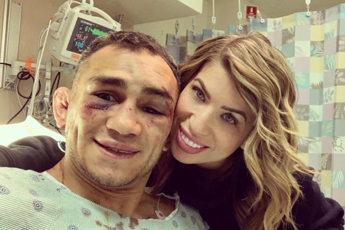 UFC 249: Tony Ferguson dances in his hospital gown a day ...