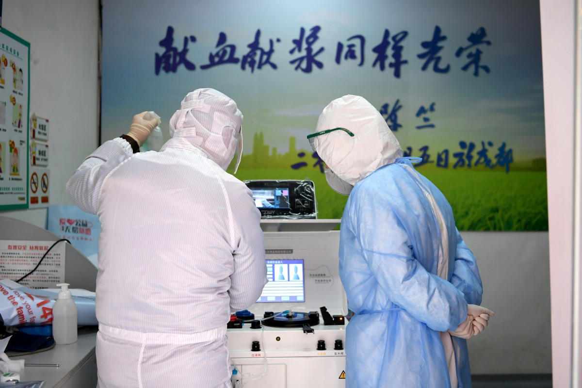 Wuhan University’s Renmin Hospital resumed normal operations on Saturday after being designated a Covid-19 centre at the height of the outbreak. Photo: Reuters