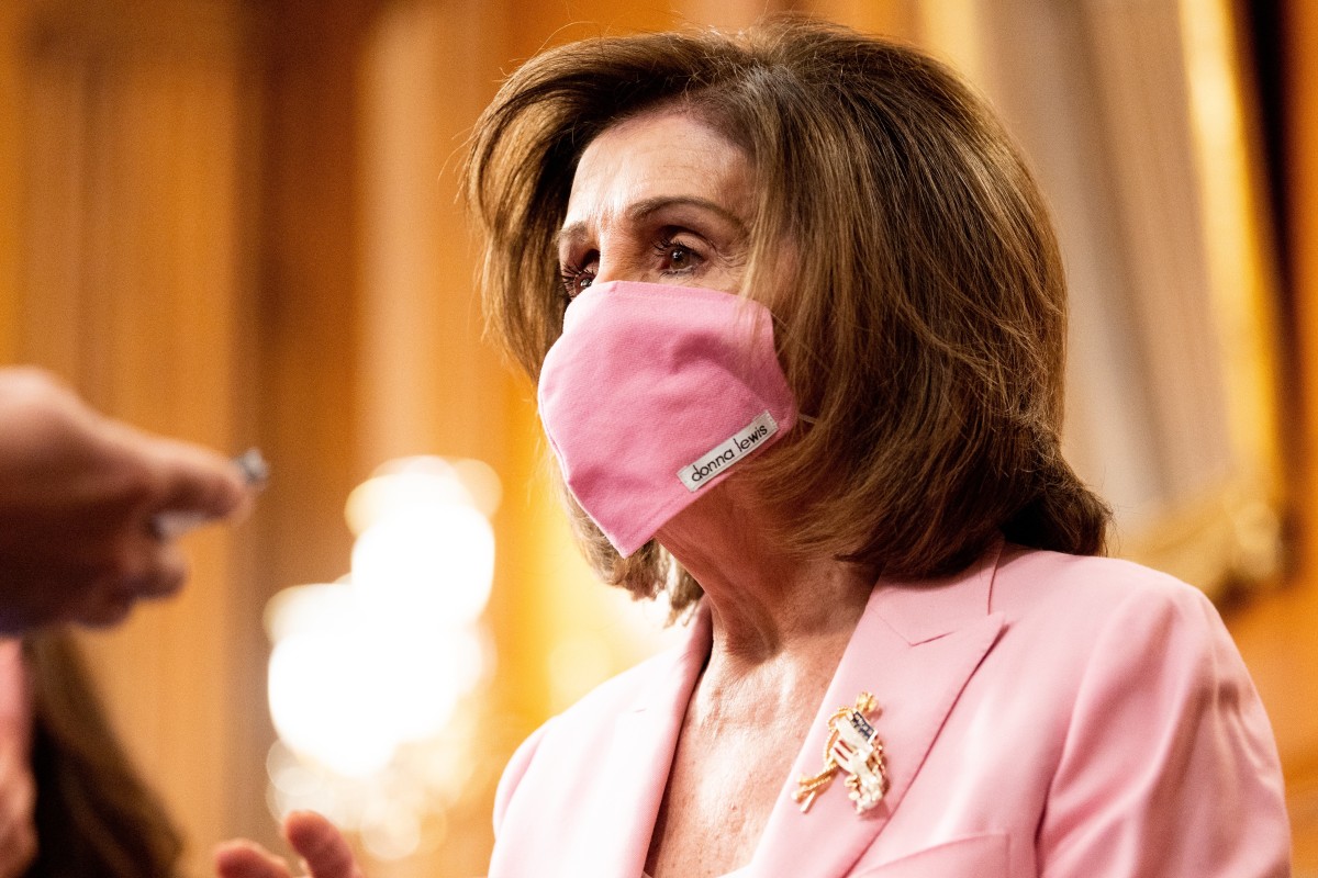 Face Mask Fashion From Nancy Pelosi To Cindy Crawford The Politicians And Celebrities Leading The Way South China Morning Post