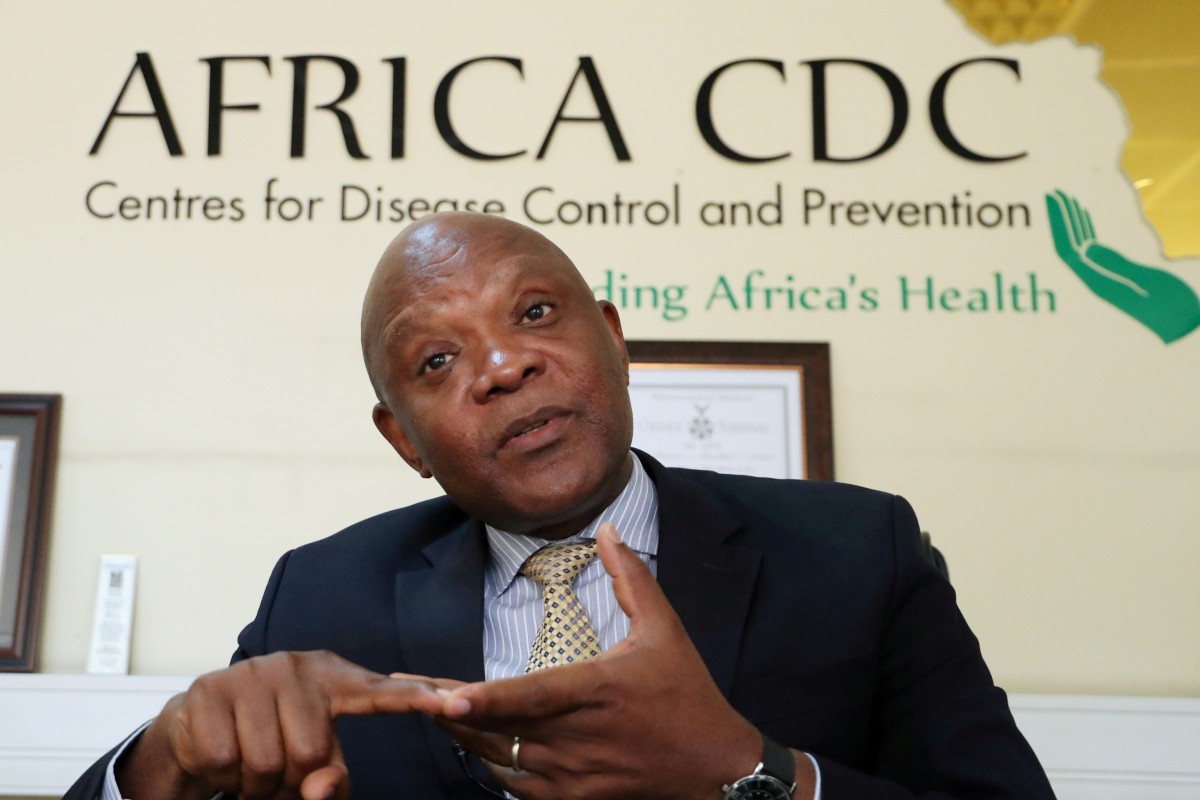 John Nkengasong, director of the Africa Centres for Disease Control and Prevention, says the continent is not experiencing a flood of Covid-19 patients. Photo: Reuters