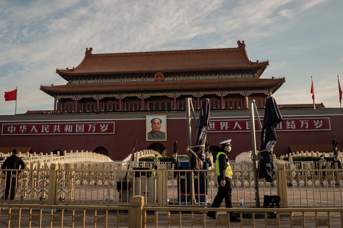Beijing unveiled a resolution on a national security law for Hong Kong at the opening of its annual legislative sessions on Friday. Photo: AFP