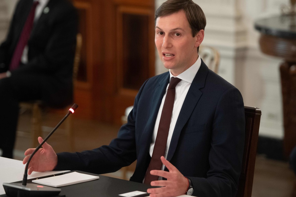 My Star Donald Trump Gushes Over Son In Law Jared Kushner At White House Round Table With Law Enforcement South China Morning Post