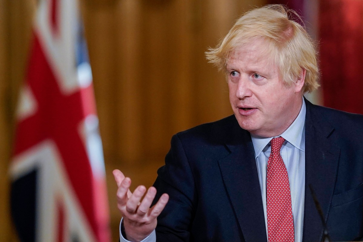 British Prime Minister Boris Johnson has promised to offer 3 million Hongkongers a path to British citizenship if China goes ahead with plans for a national security law in the former colony. Photo: AFP